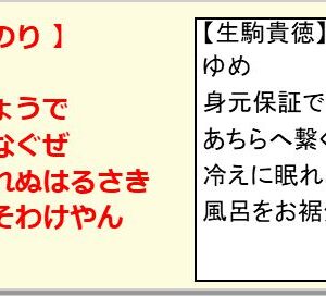身元保証の申し子!?～パングラムを作って分かった～